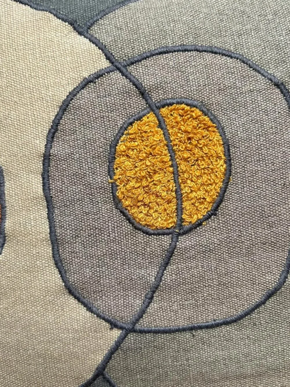 Crate & Barrel Geometric Aubrey Pillow